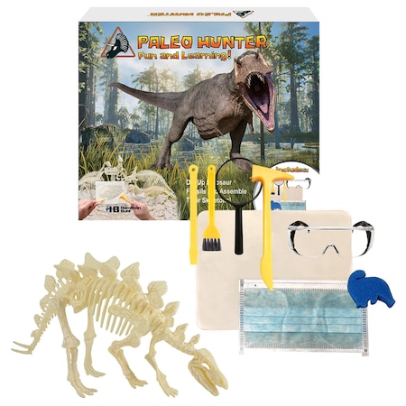 Hamiltonbuhl Paleo Hunter Dig Kit for STEAM Education - Stegosaurus PH-STS